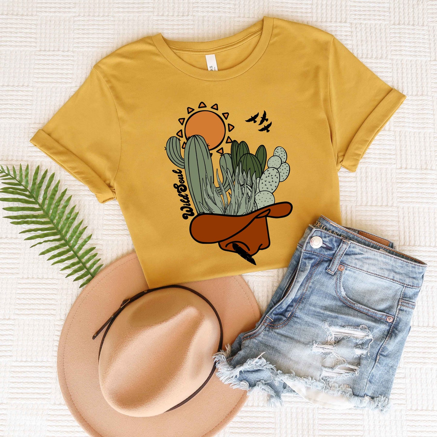 Boho Wild Soul | Short Sleeve Graphic Tee