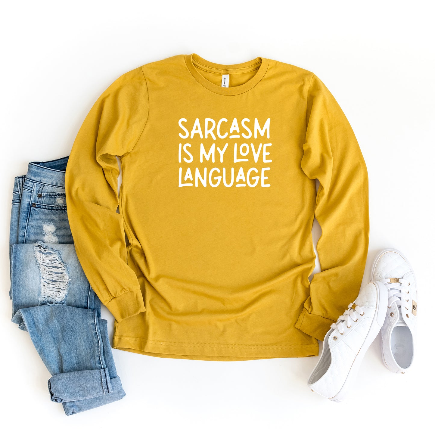 Sarcasm Is My Love Language | Long Sleeve Graphic Tee