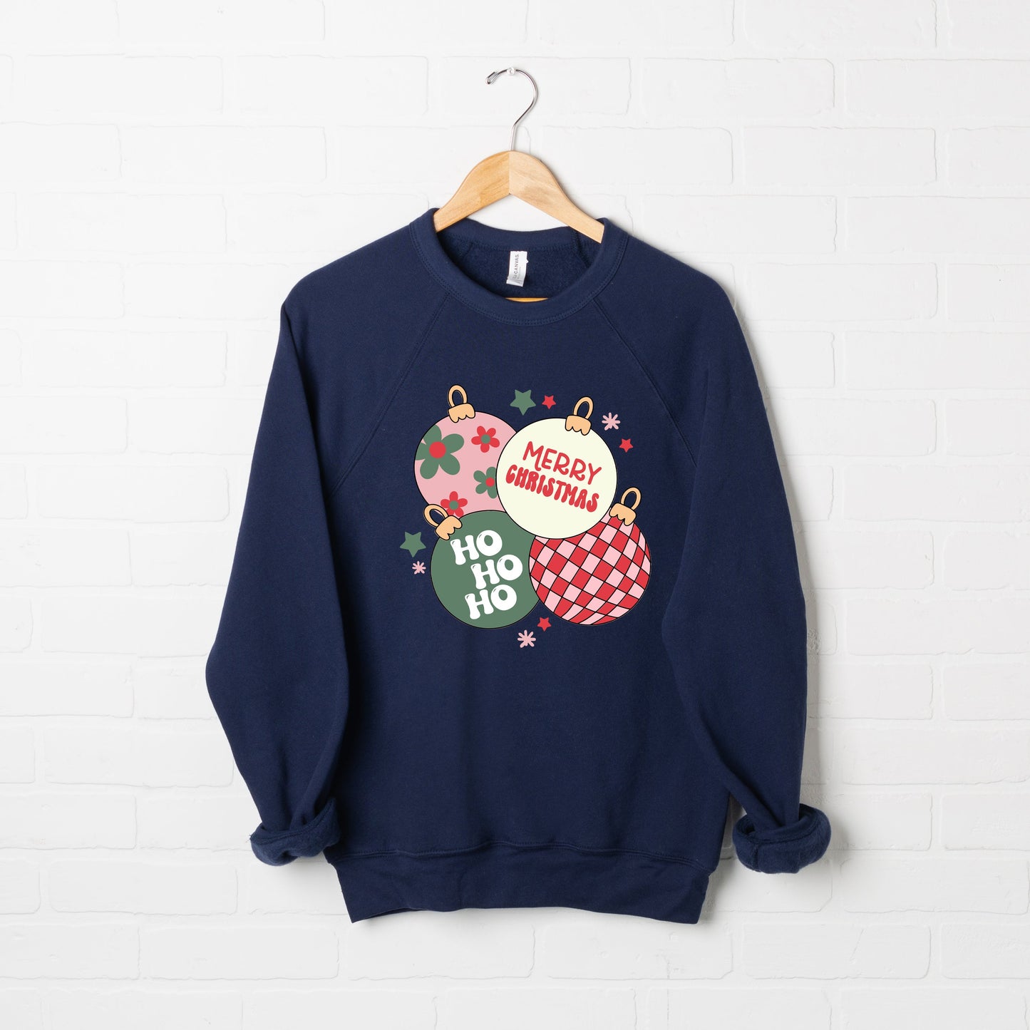 Christmas Ornaments | Bella Canvas Sweatshirt