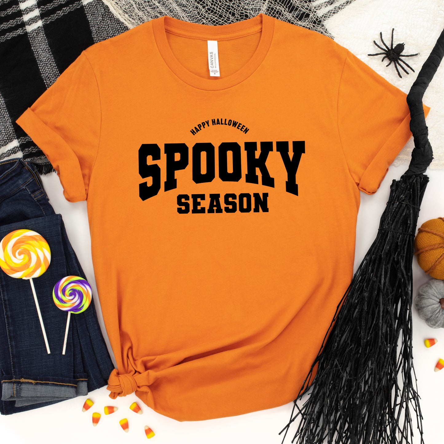 Varsity Spooky Season | Short Sleeve Graphic Tee