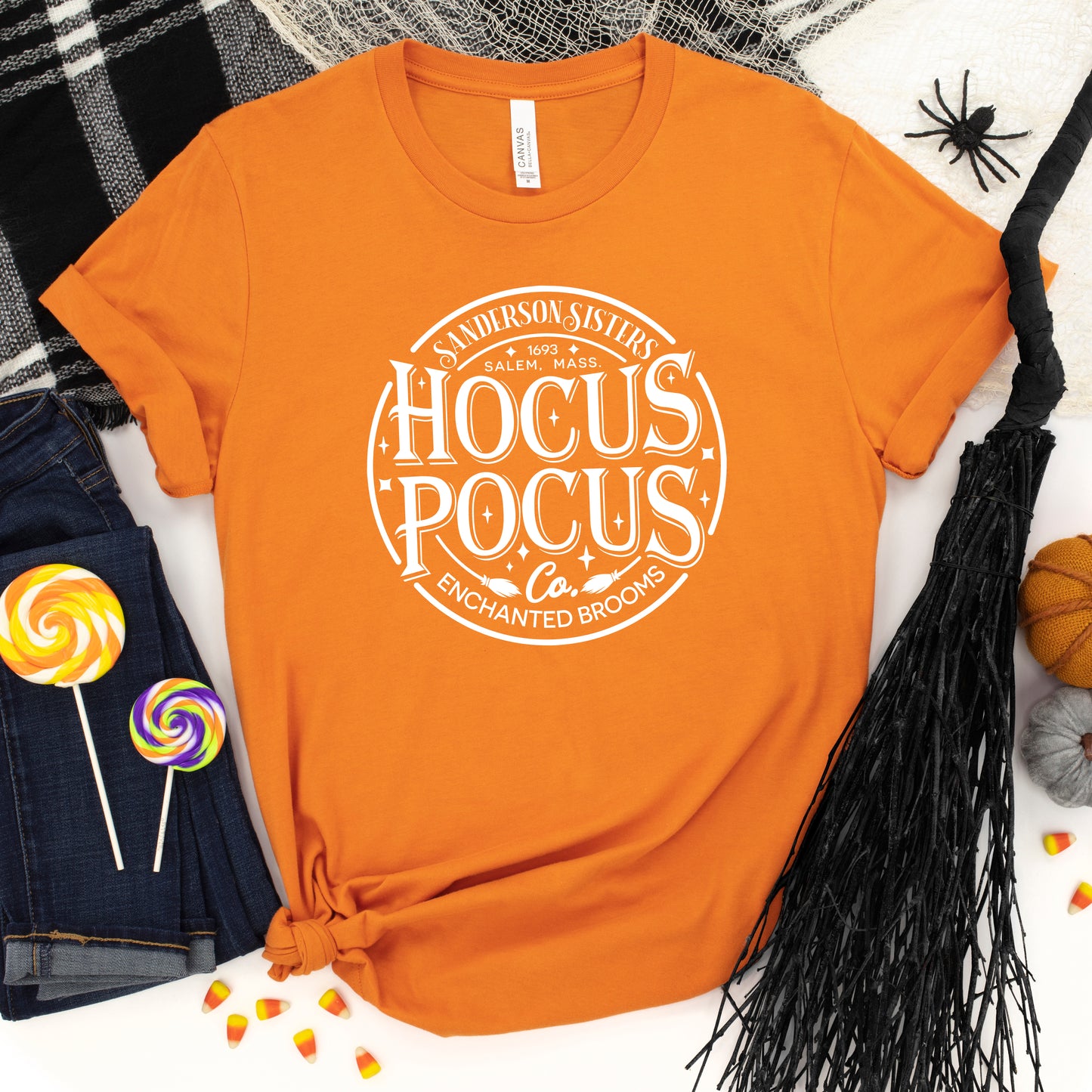 Hocus Pocus Brooms | Short Sleeve Graphic Tee