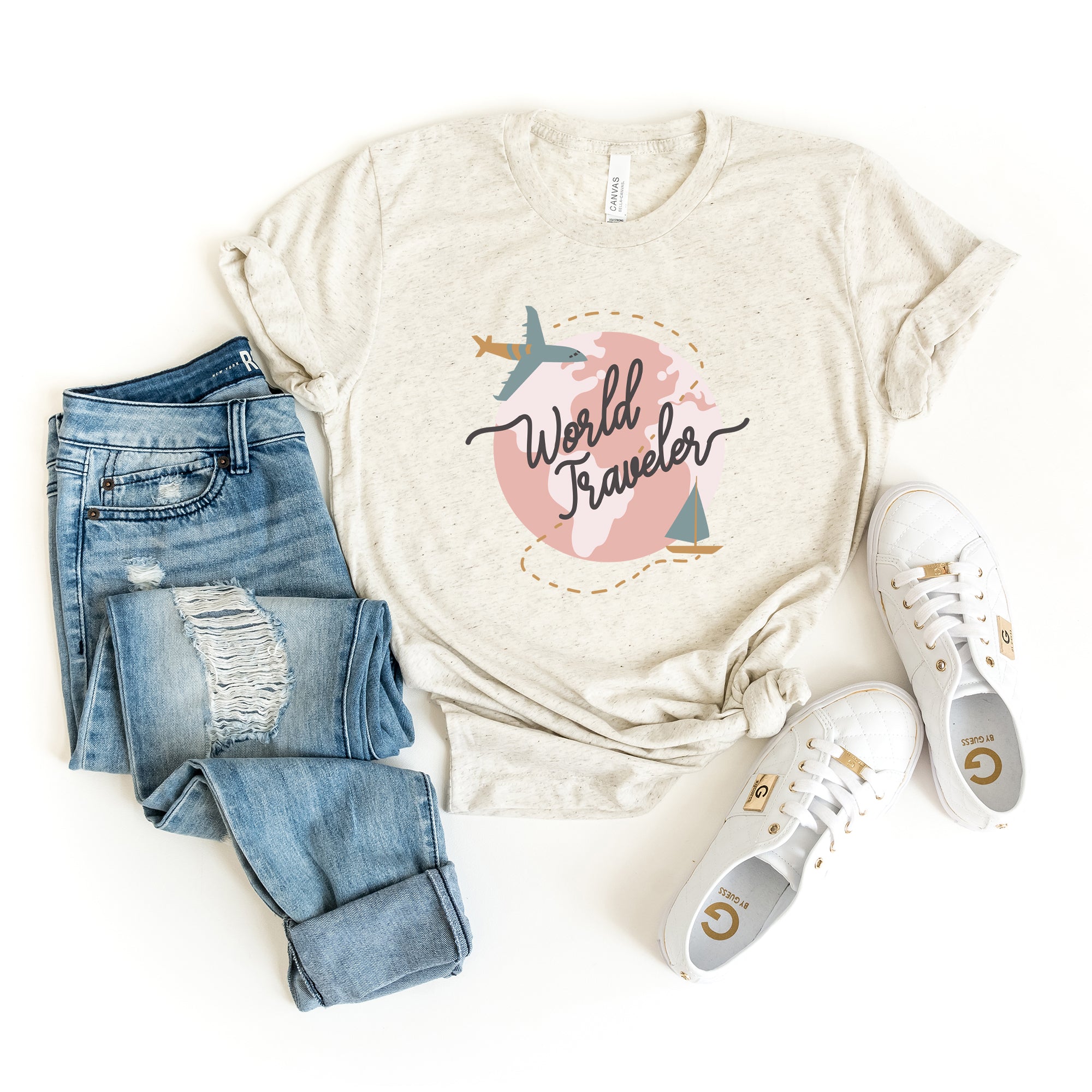 World Traveler | Short Sleeve Graphic Tee