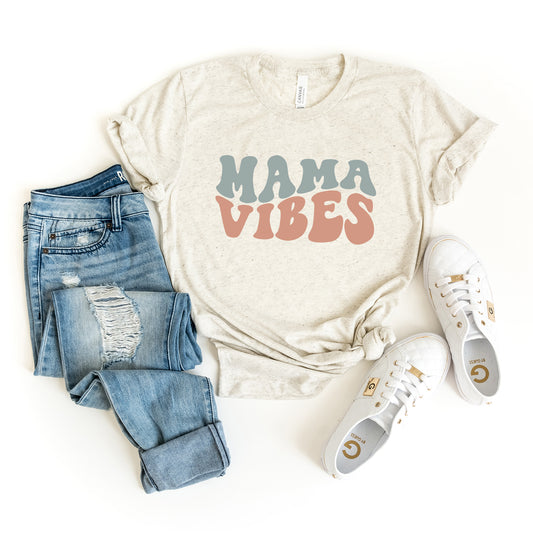 Mama Vibes | Short Sleeve Graphic Tee