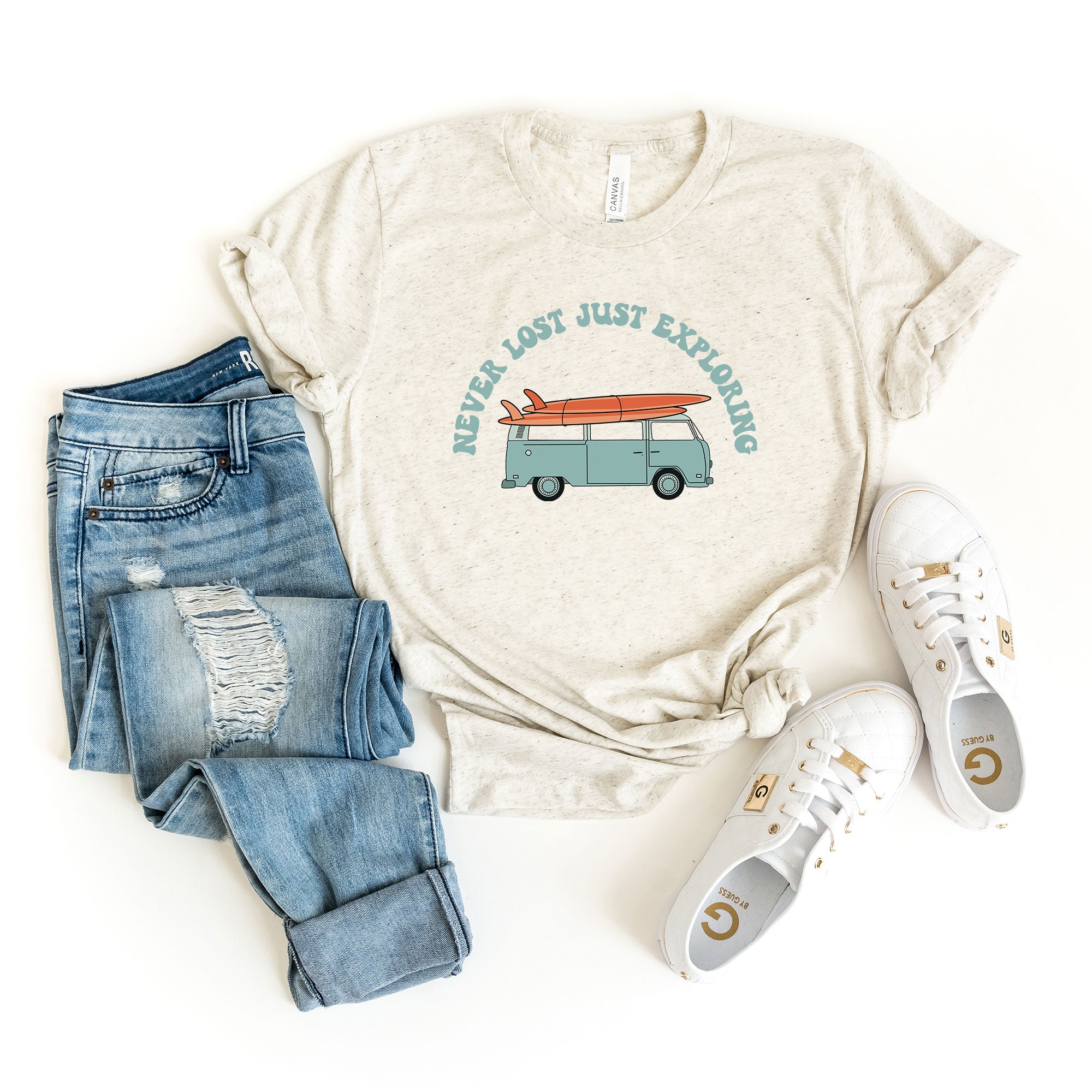 Never Lost Blue | Short Sleeve Graphic Tee
