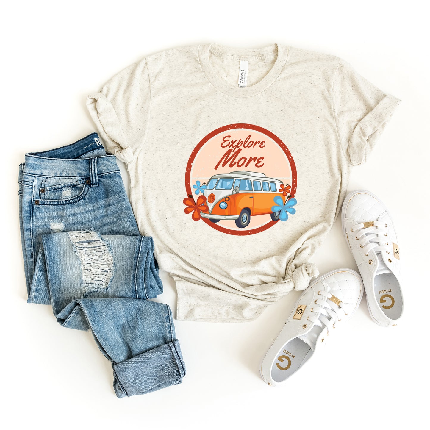 Explore More Flowers | Short Sleeve Graphic Tee