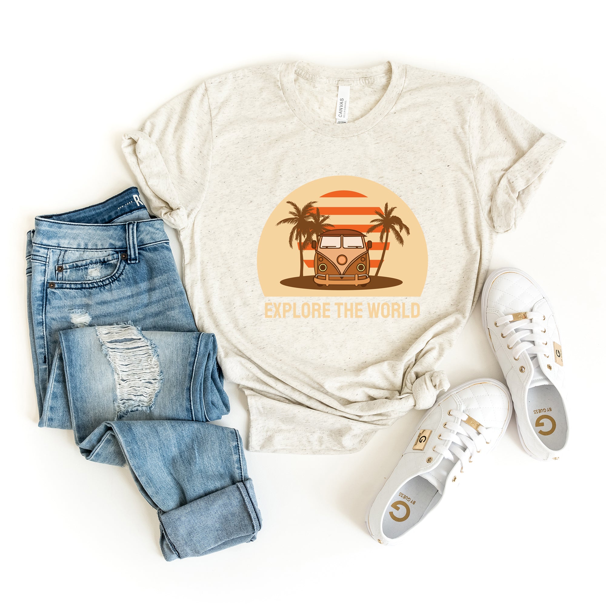 Explore The World Van | Short Sleeve Graphic Tee