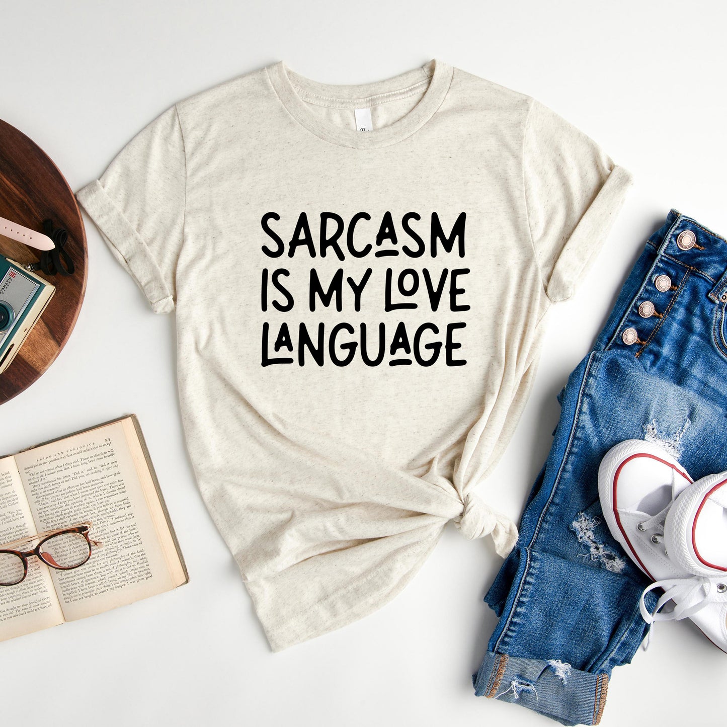 Sarcasm Is My Love Language | Short Sleeve Graphic Tee