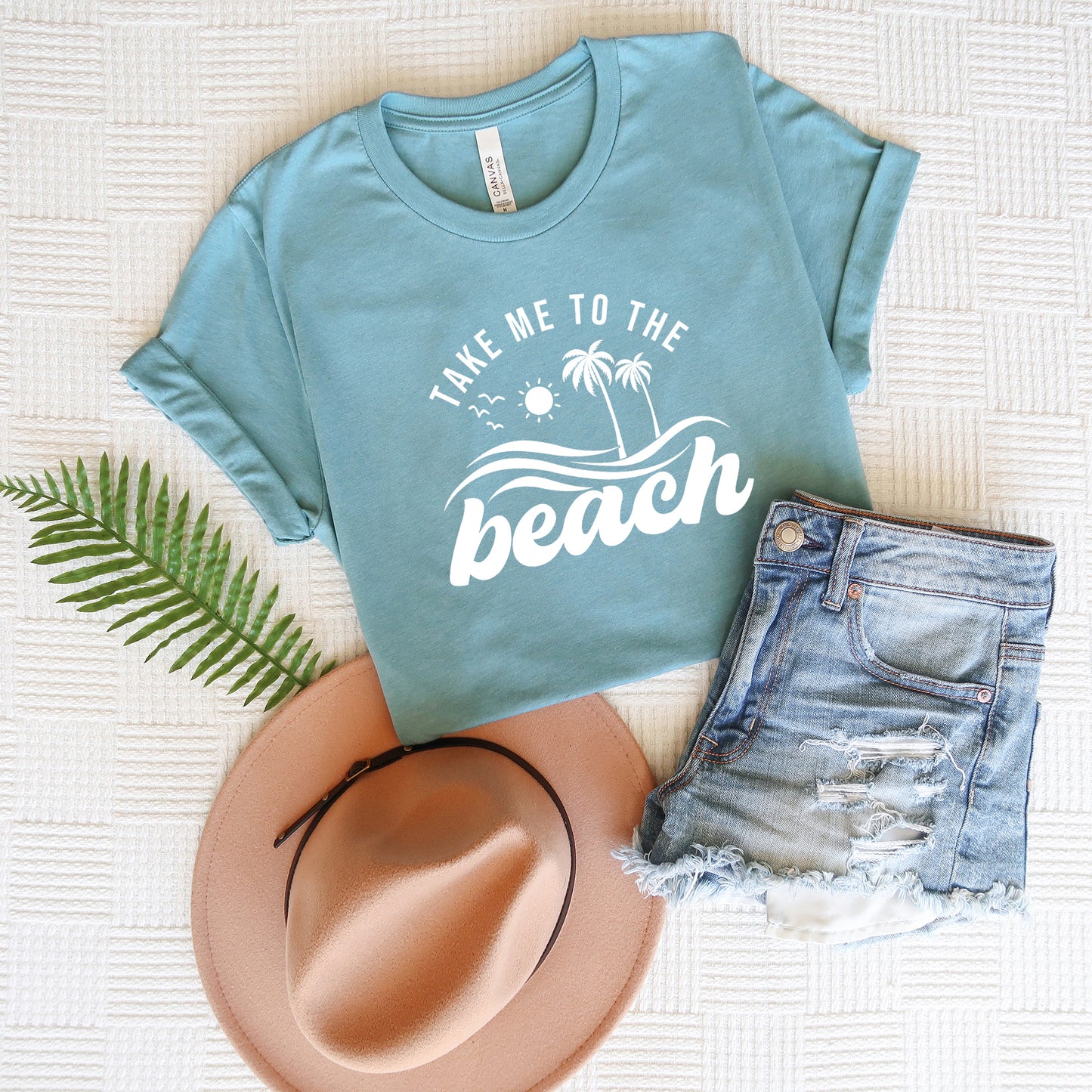 Take Me To The Beach Wave | Short Sleeve Graphic Tee