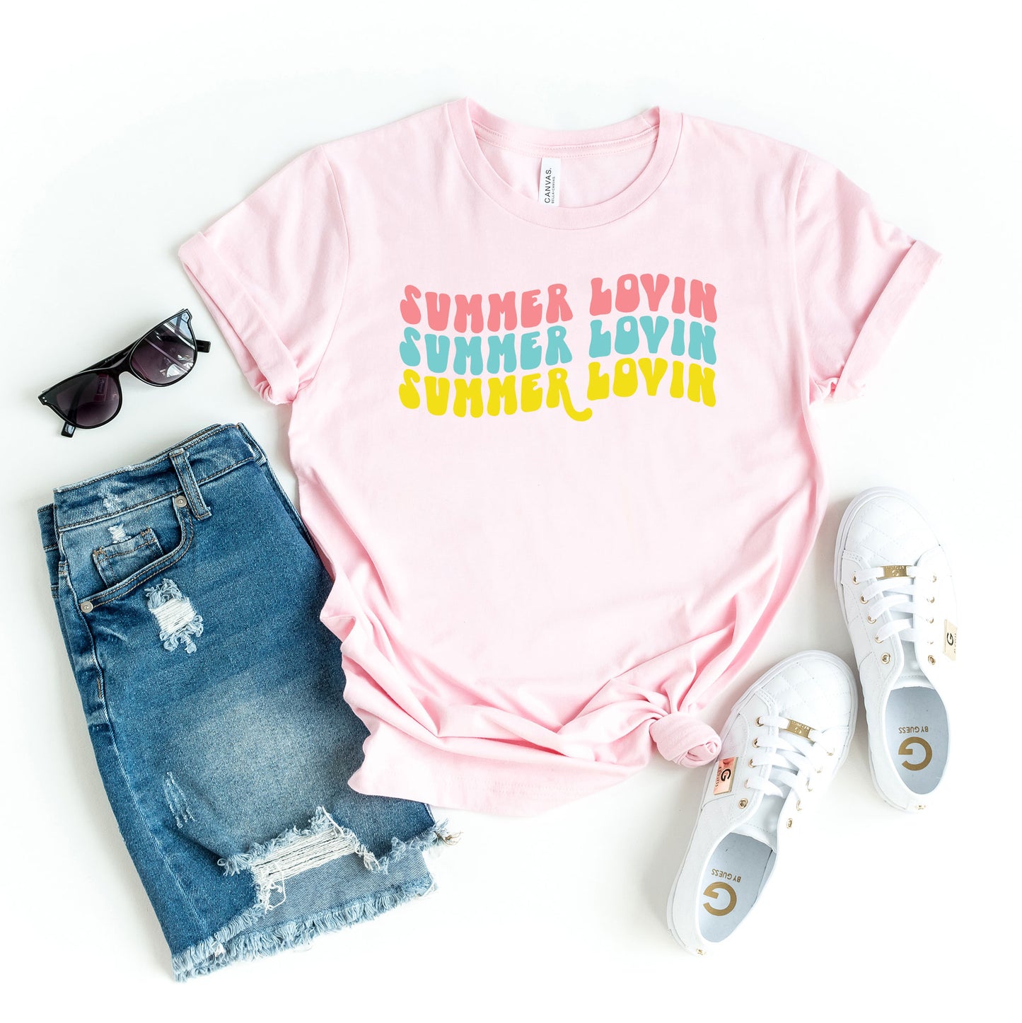 Summer Lovin' Wavy | Short Sleeve Graphic Tee