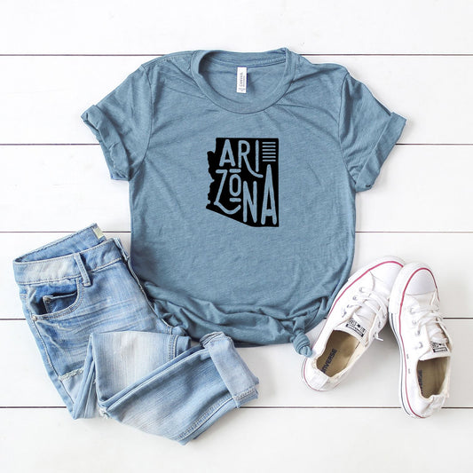 Arizona Typography | Short Sleeve Graphic Tee