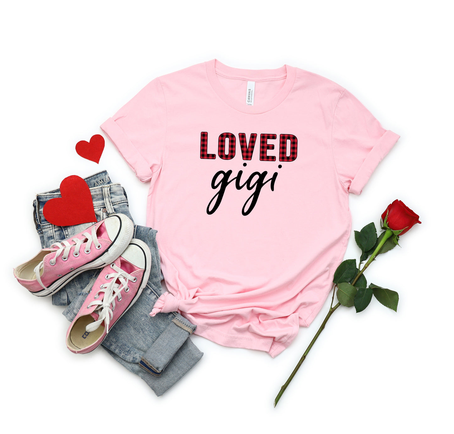 Loved Gigi - Short Sleeve Crew Neck