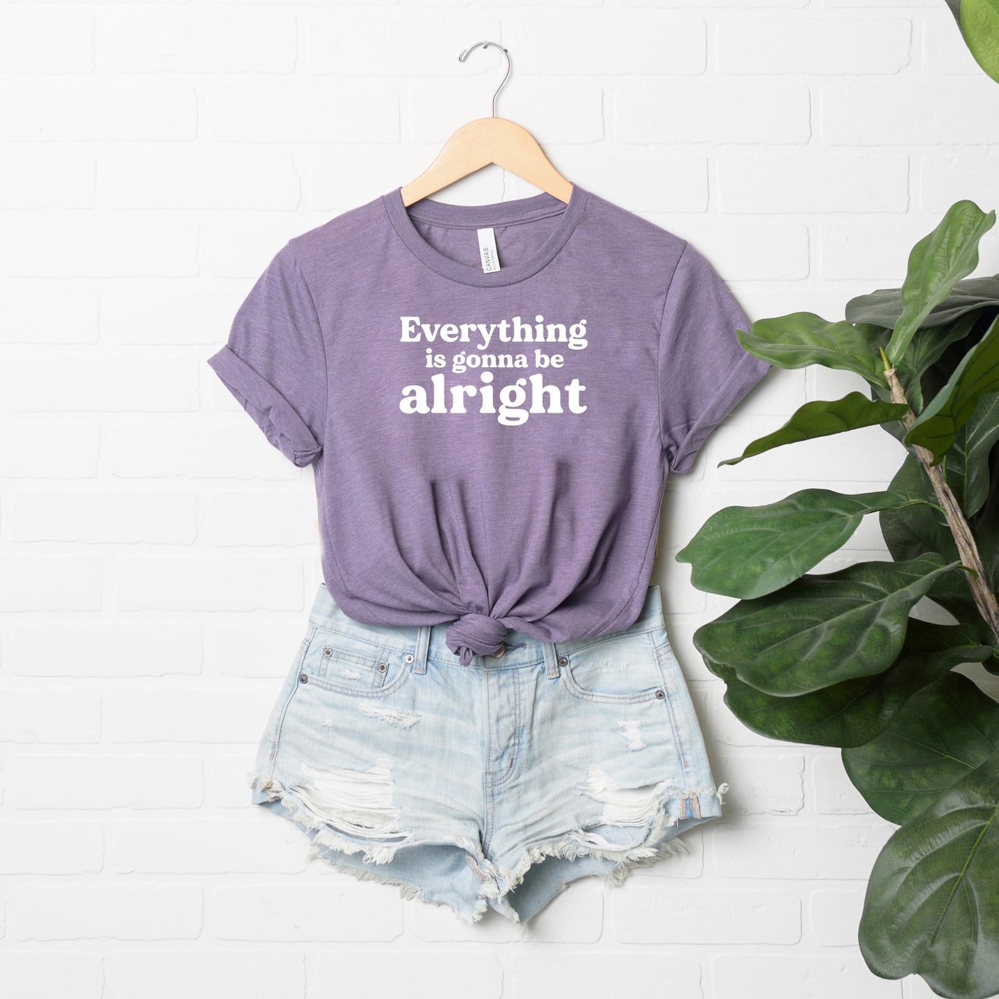 Everything Is Gonna Be Alright | Short Sleeve Graphic Tee