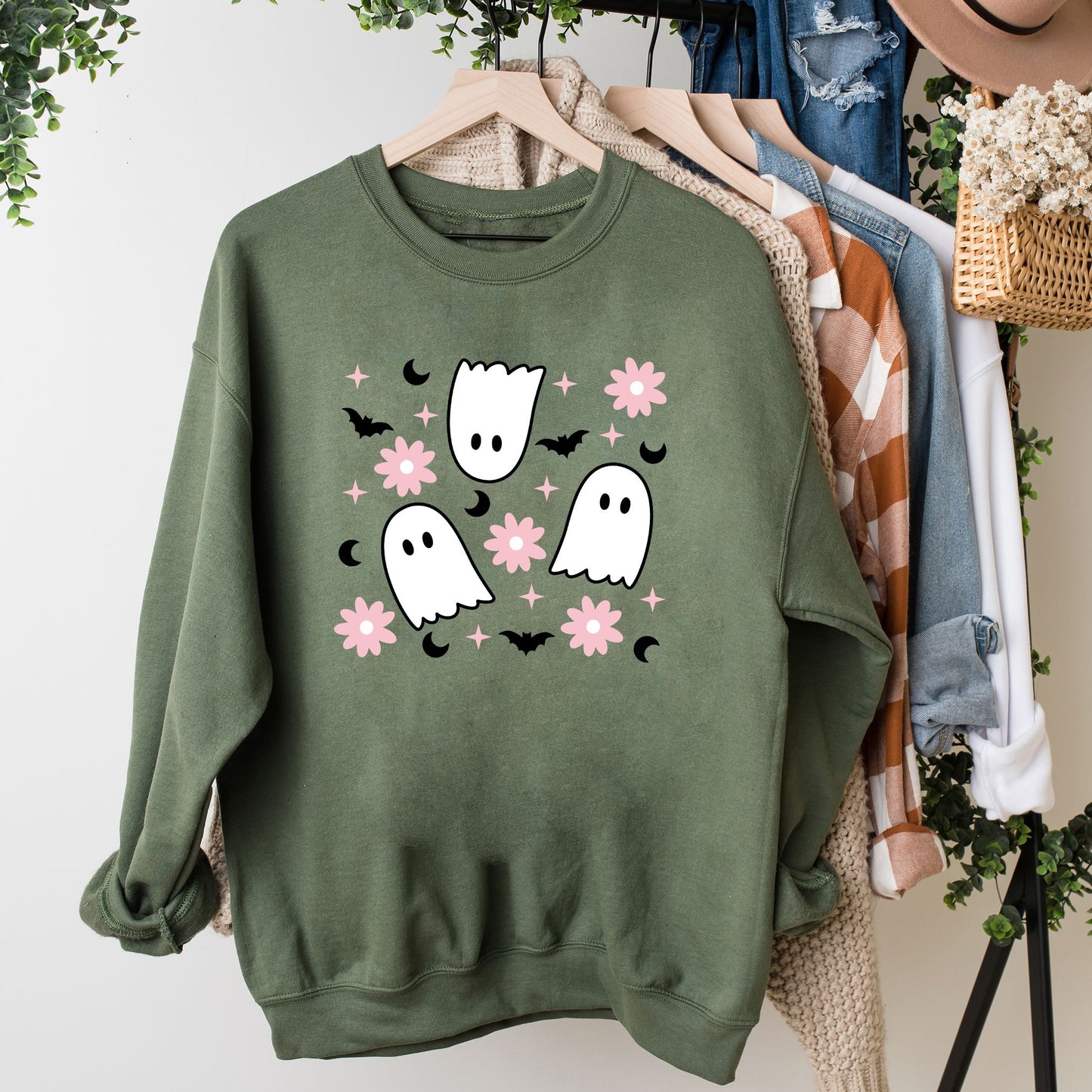 Ghost Flowers | Sweatshirt