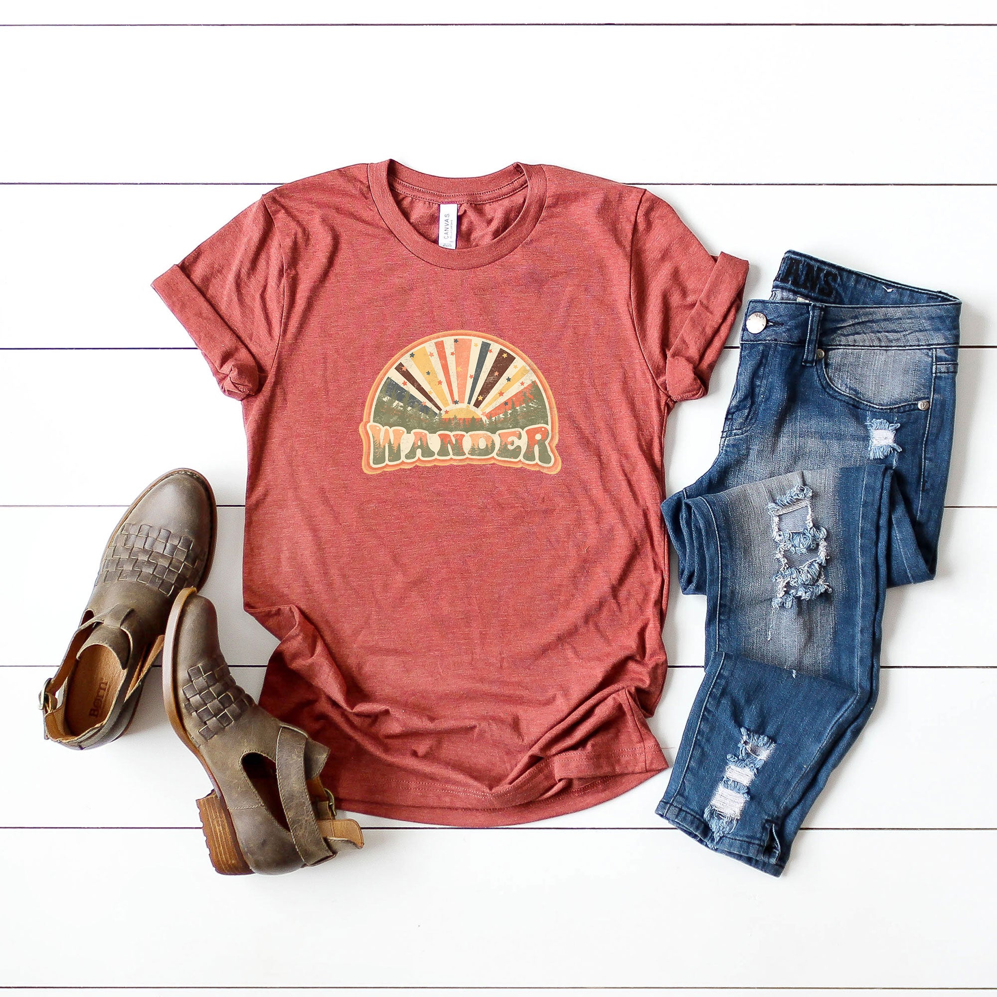 Wander Rays | Short Sleeve Graphic Tee
