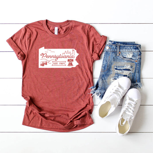 Pennsylvania Vintage | Short Sleeve Graphic Tee