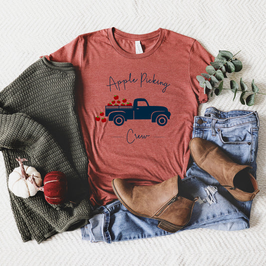 Apple Picking Crew Truck | Short Sleeve Graphic Tee