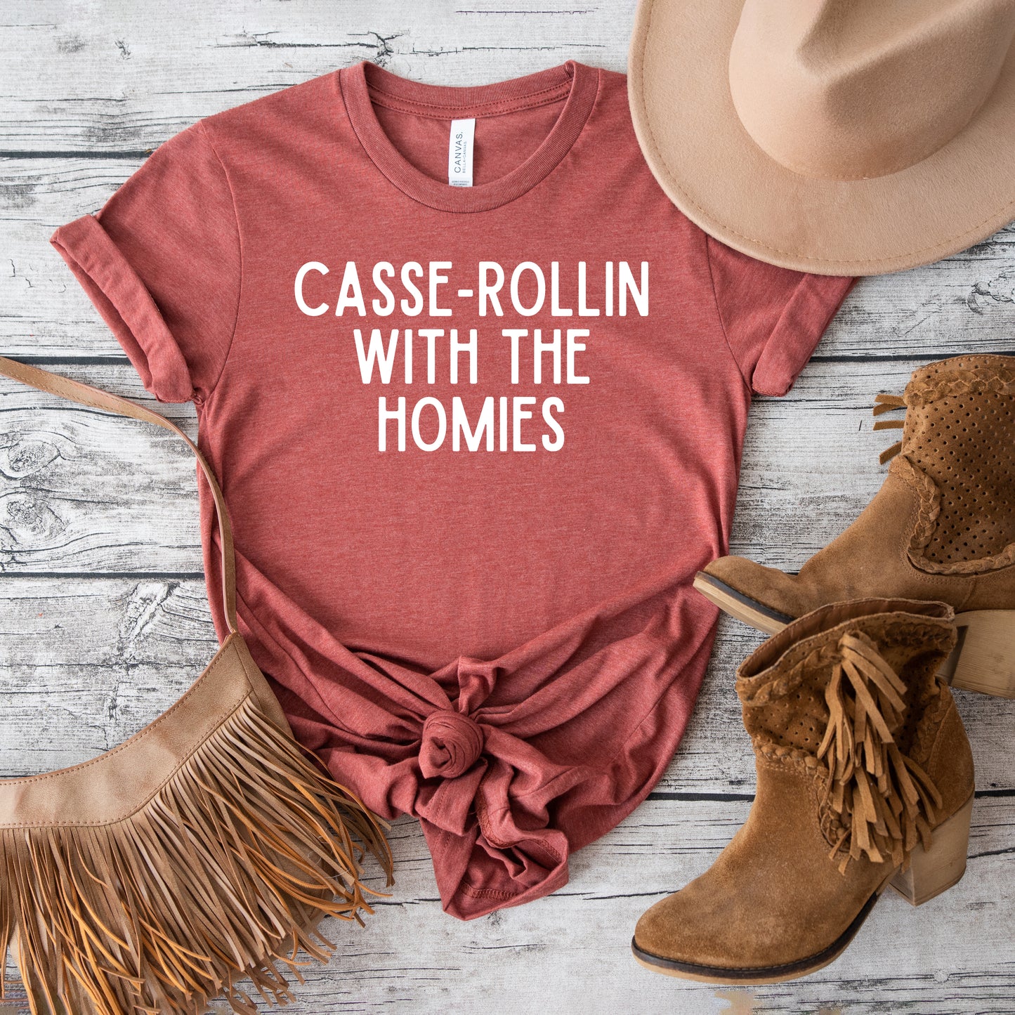 Casse-Rollin With The Homies | Short Sleeve Graphic Tee