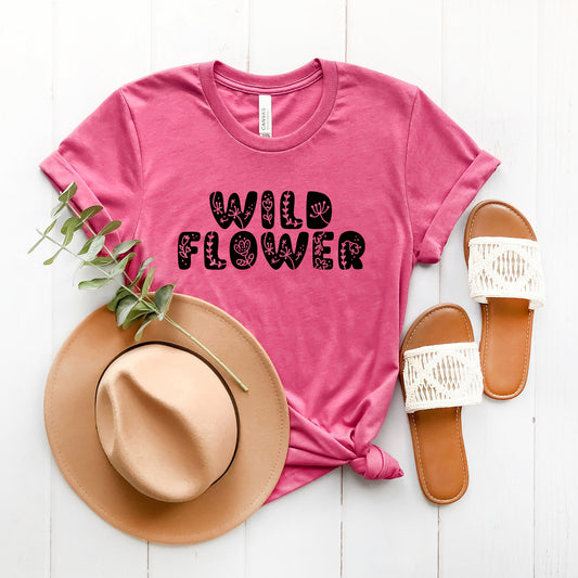 Boho Wildflower | Short Sleeve Graphic Tee