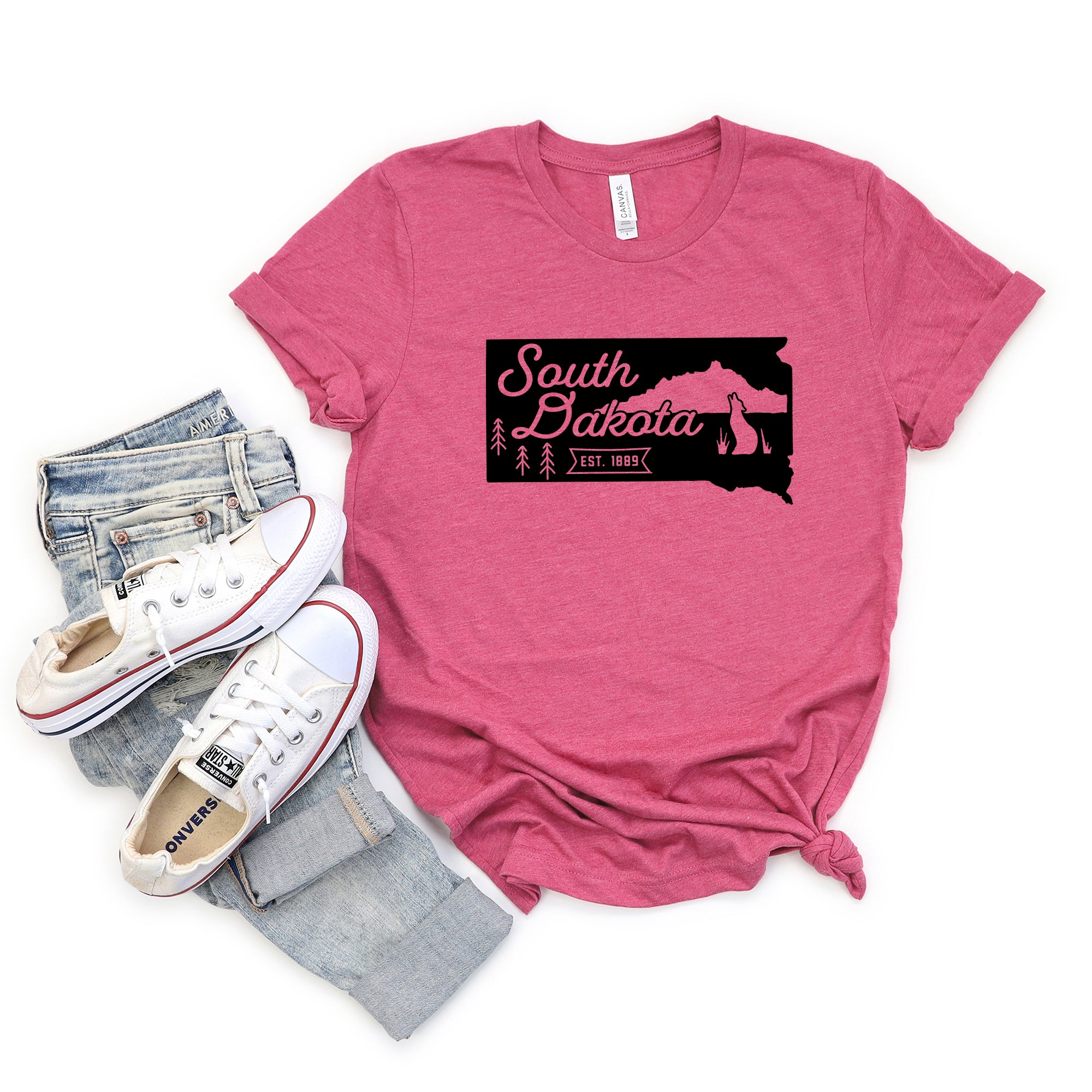 South Dakota Vintage | Short Sleeve Graphic Tee