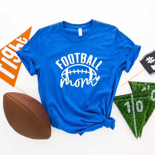 Football Mom | Short Sleeve Graphic Tee