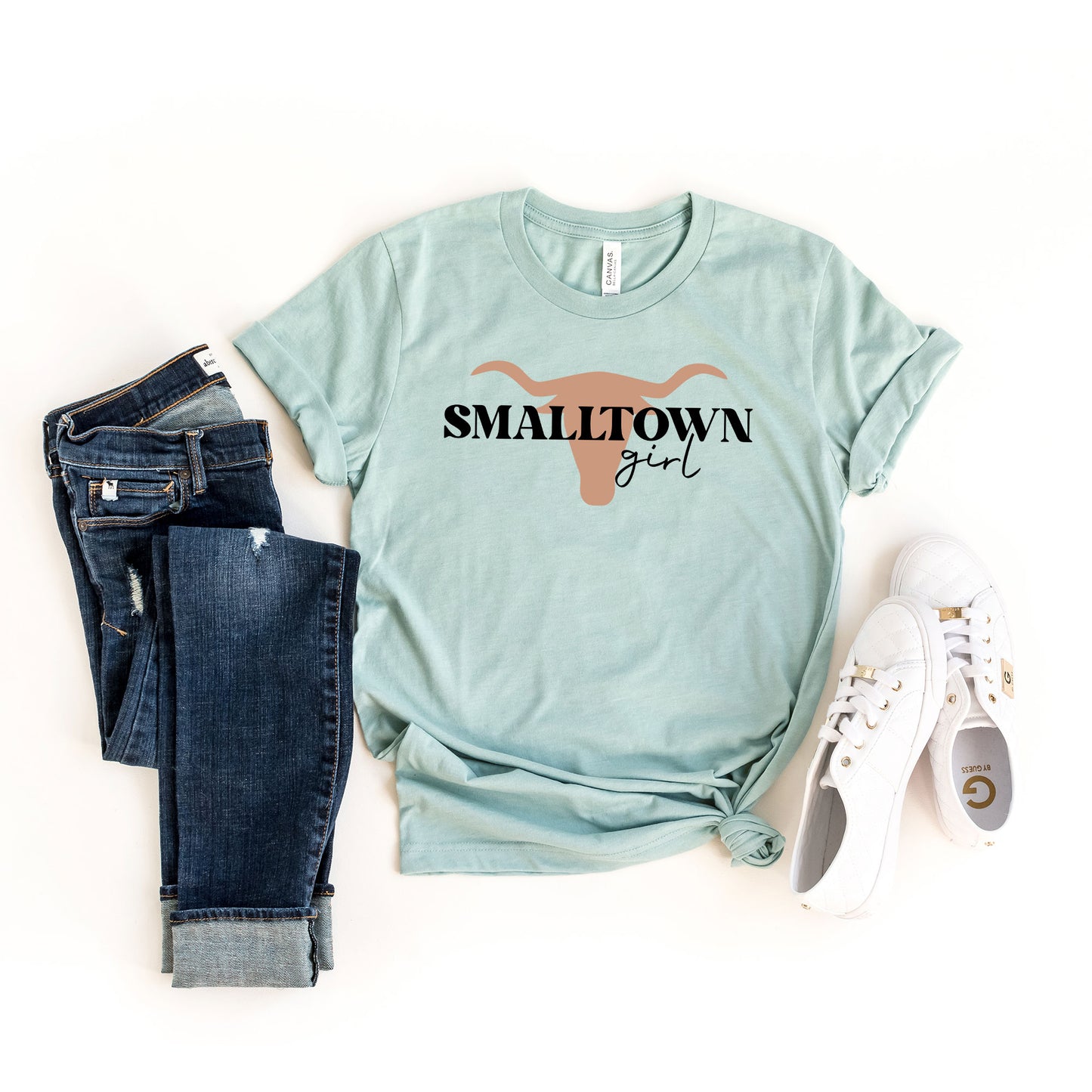 Small Town Girl Bull | Short Sleeve Graphic Tee
