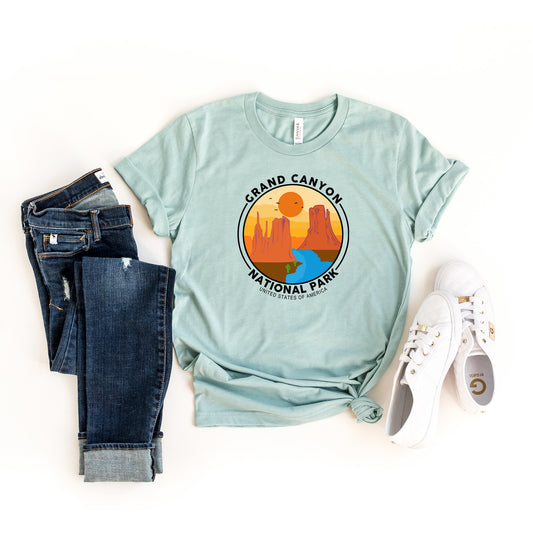 Grand Canyon National Park Badge | Short Sleeve Graphic Tee