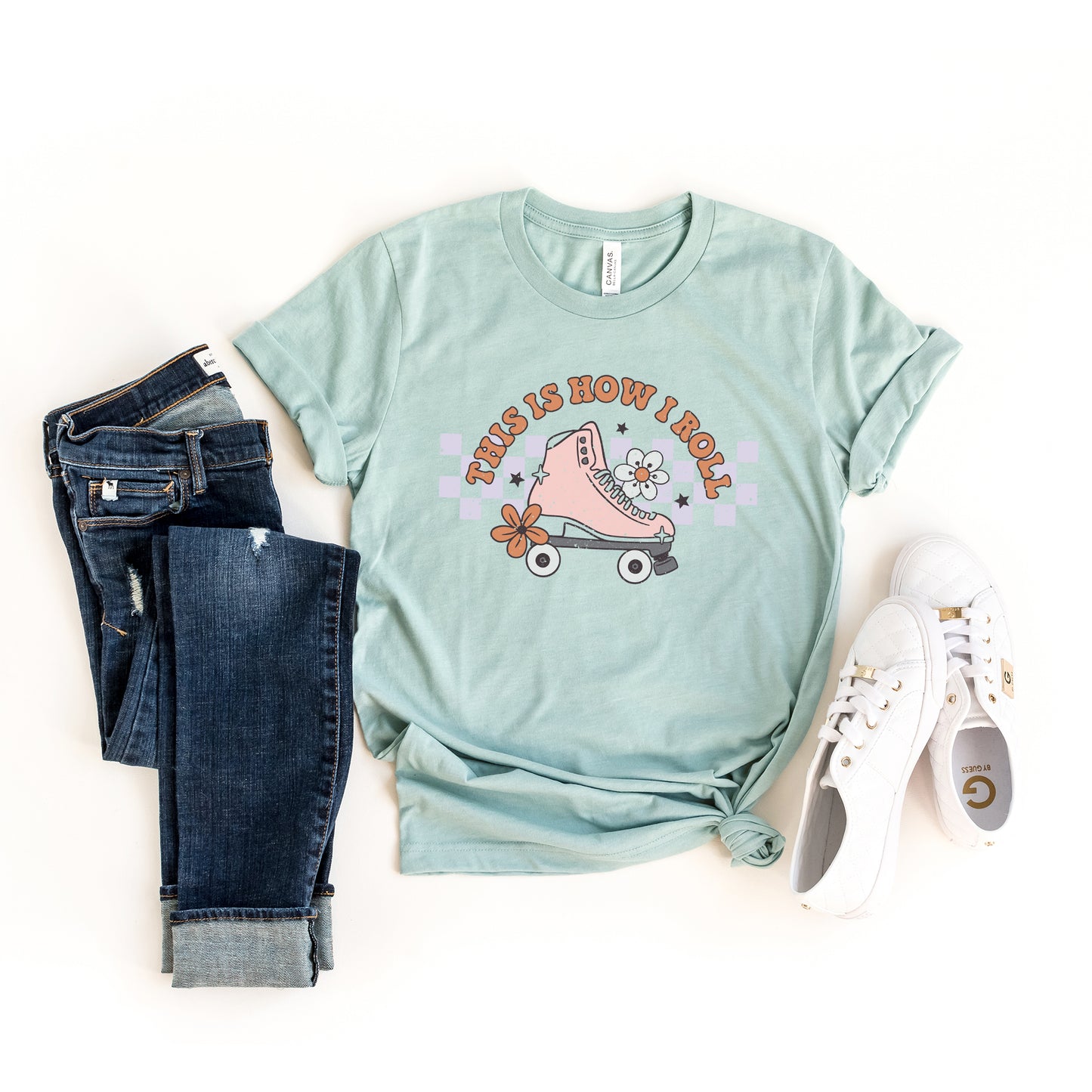 This is How I Roll Rollerskate | Short Sleeve Graphic Tee