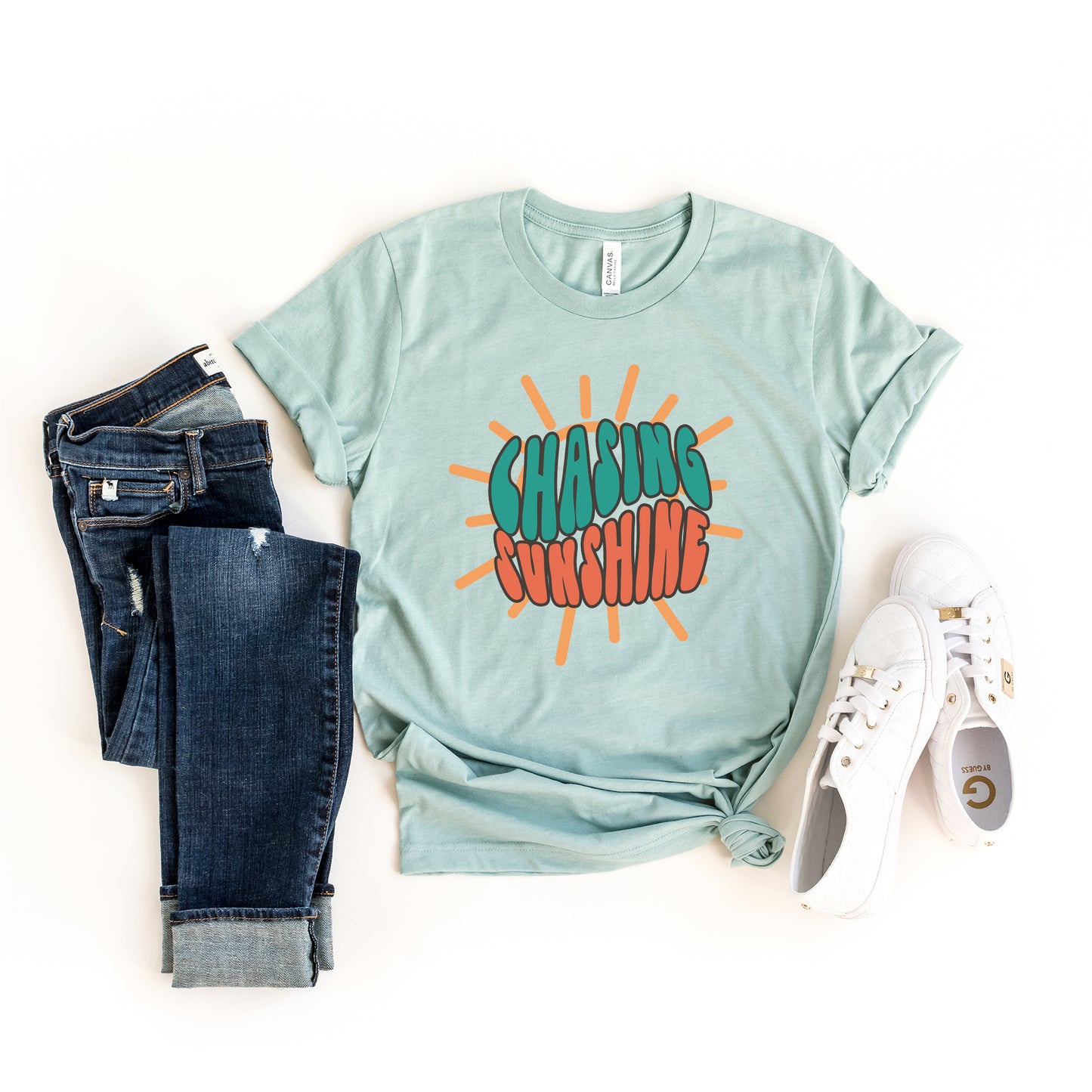 Chasing Sunshine Sun | Short Sleeve Graphic Tee