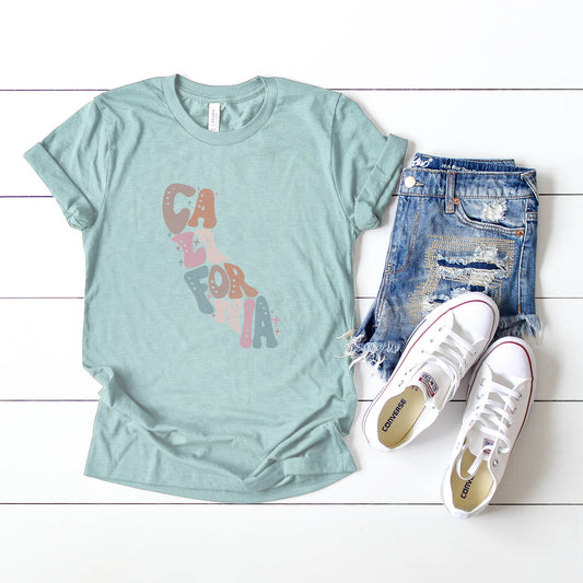 California Letters | Short Sleeve Graphic Tee