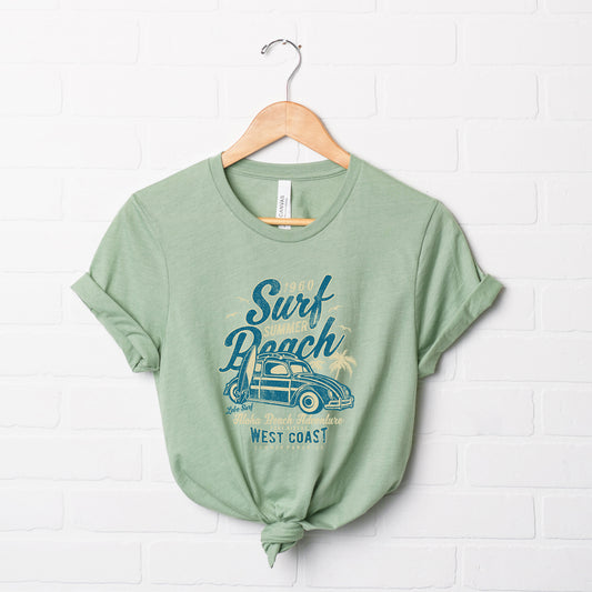 Surf Summer Beach | Short Sleeve Graphic Tee