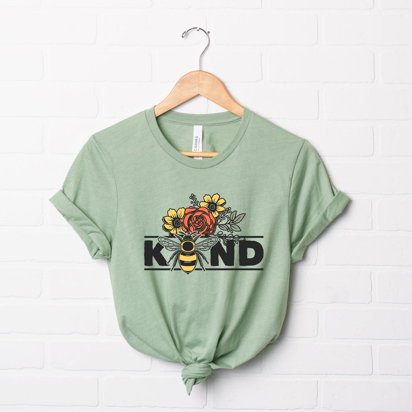Bee Kind Floral | Short Sleeve Graphic Tee