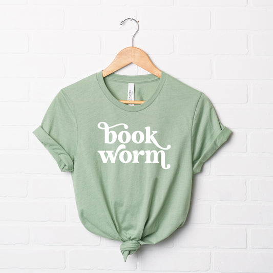 Book Worm | Short Sleeve Graphic Tee