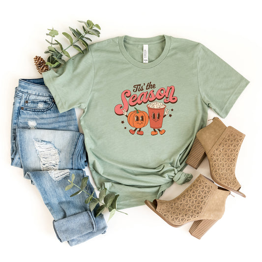 Tis The Season Pumpkin | Short Sleeve Graphic Tee