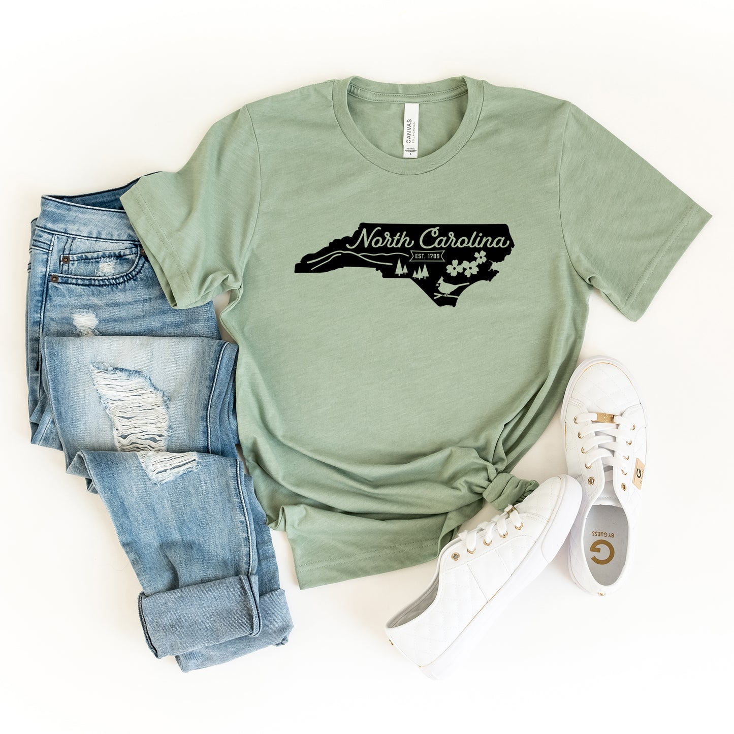 North Carolina Vintage | Short Sleeve Graphic Tee