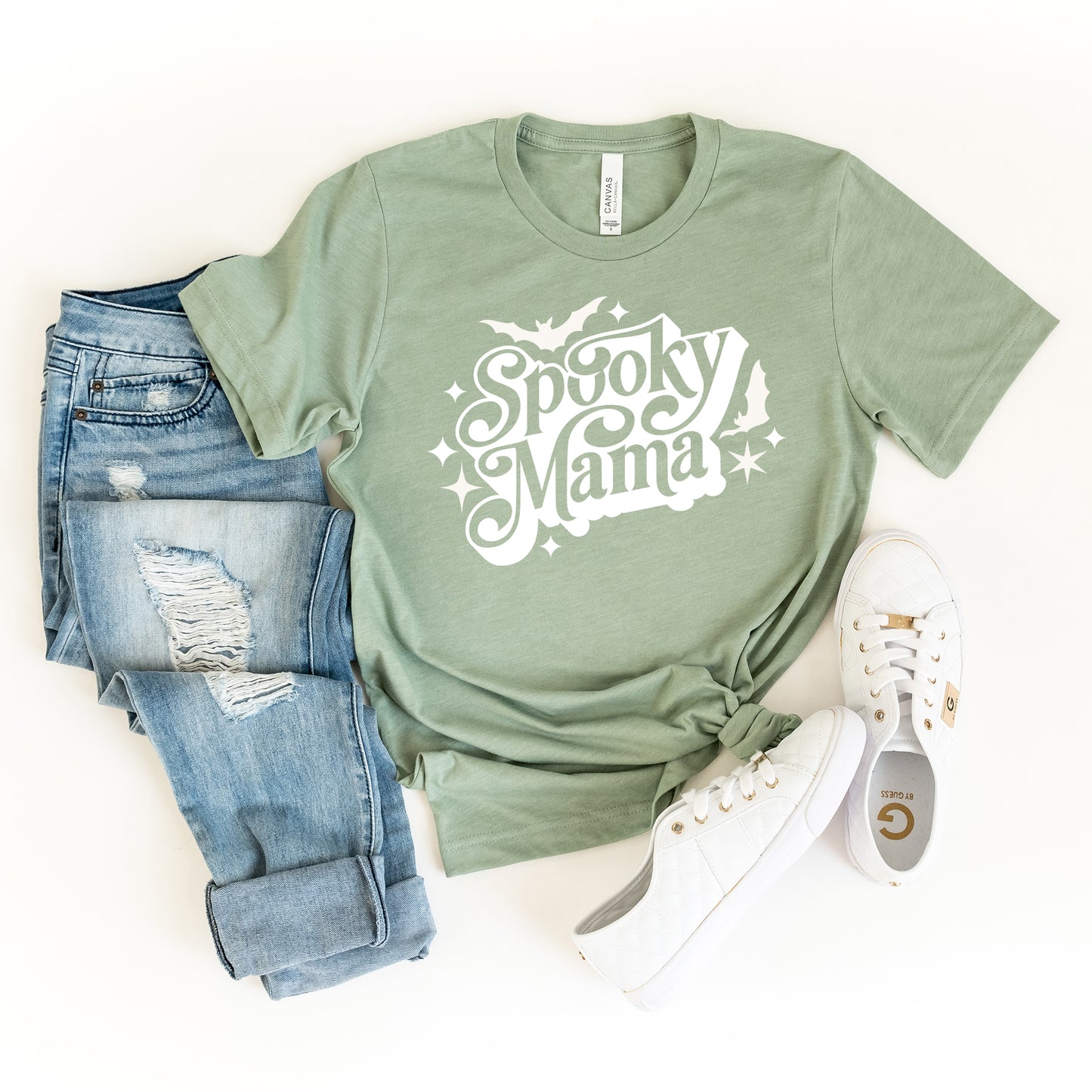 Spooky Mama Bats | Short Sleeve Graphic Tee