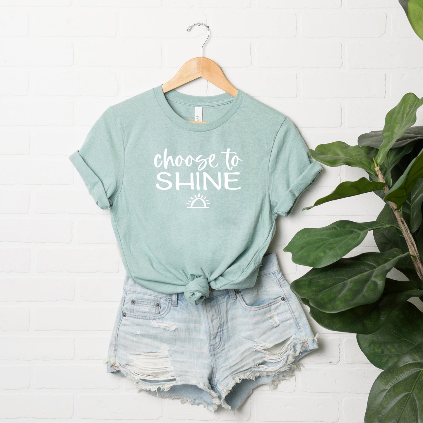 Choose To Shine | Short Sleeve Graphic Tee