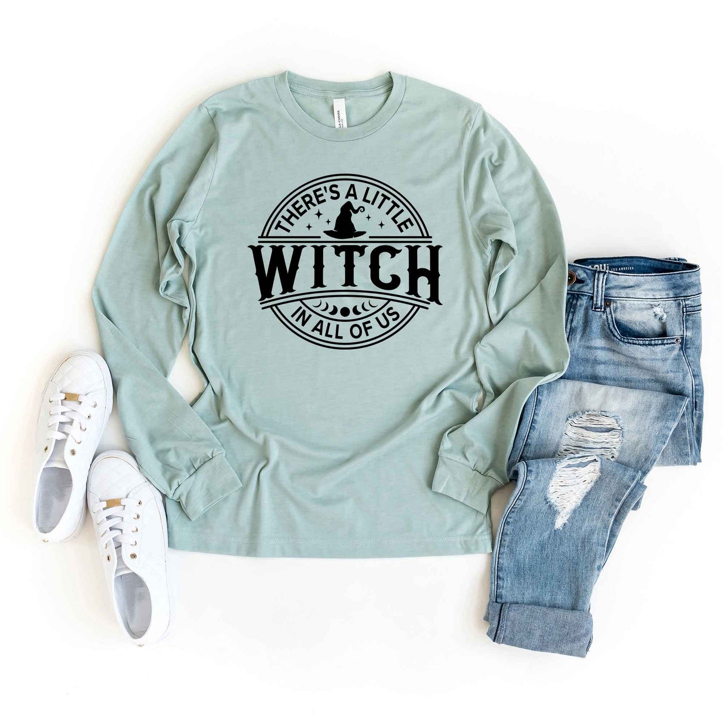 A Little Witch In All Of Us | Long Sleeve Crew Neck