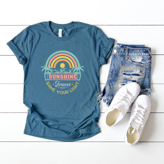 Sunshine Forever Grunge | Short Sleeve Graphic Tee