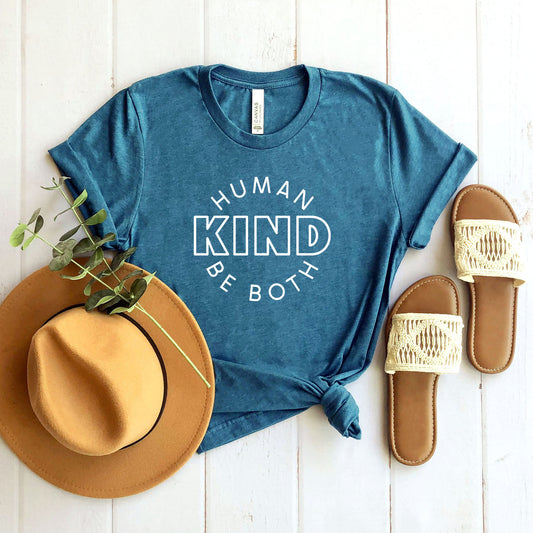 Human Kind Be Both | Short Sleeve Graphic Tee