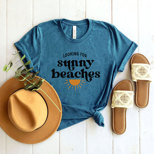 Looking For Sunny Beaches | Short Sleeve Graphic Tee
