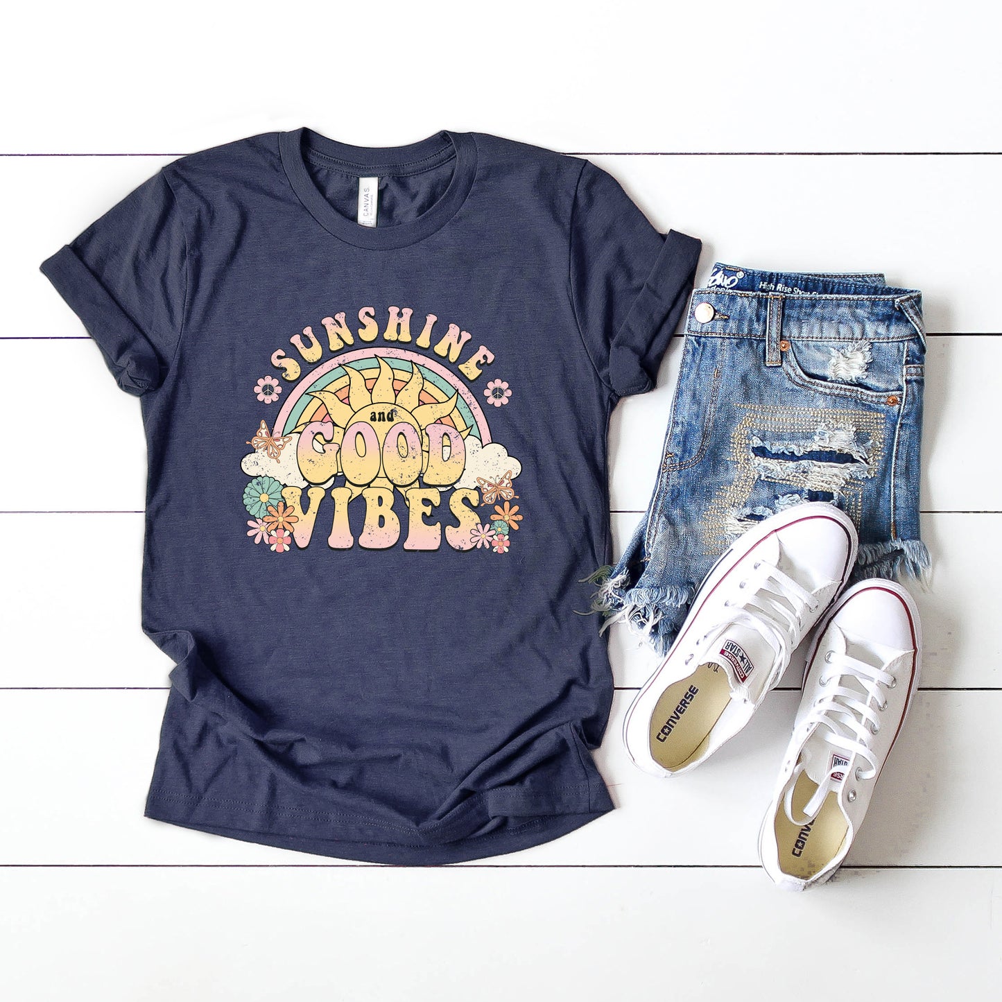 Good Vibes Summer | Short Sleeve Graphic Tee