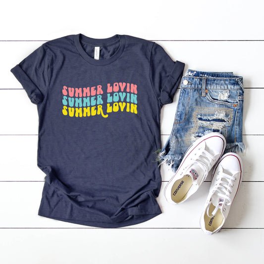 Summer Lovin' Wavy | Short Sleeve Graphic Tee