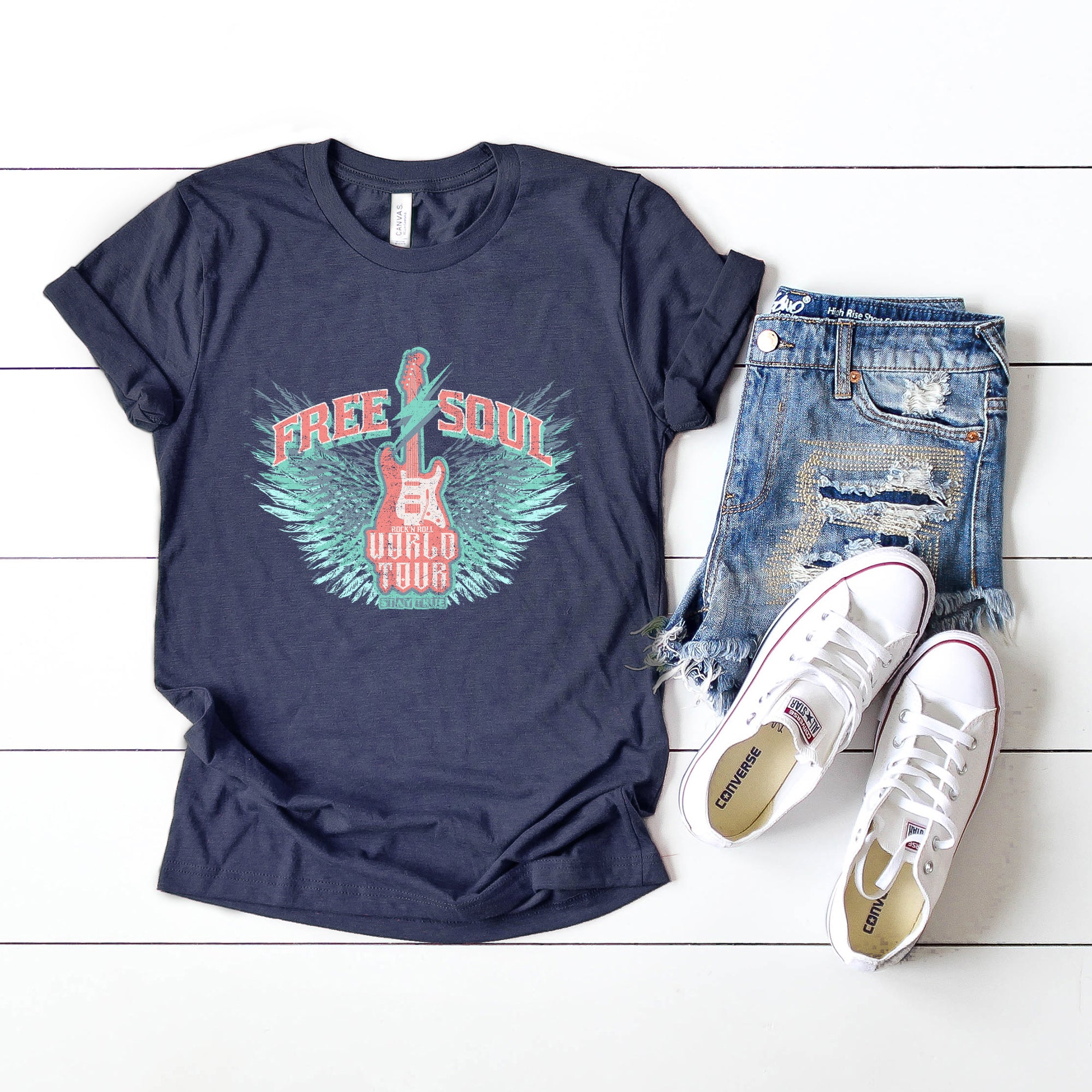 Free Soul World Tour | Short Sleeve Graphic Tee