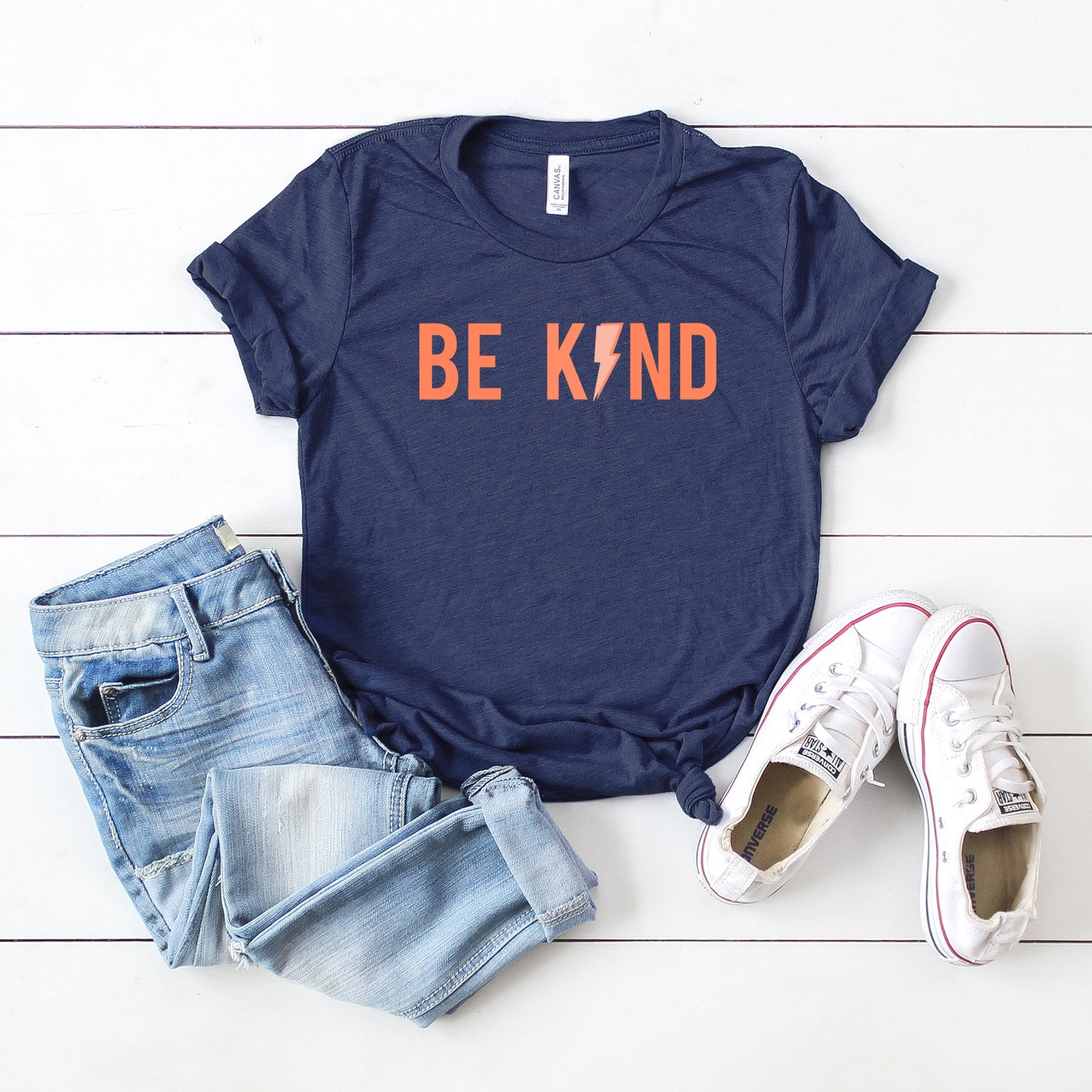 Be Kind Lightning Bolt | Short Sleeve Graphic Tee