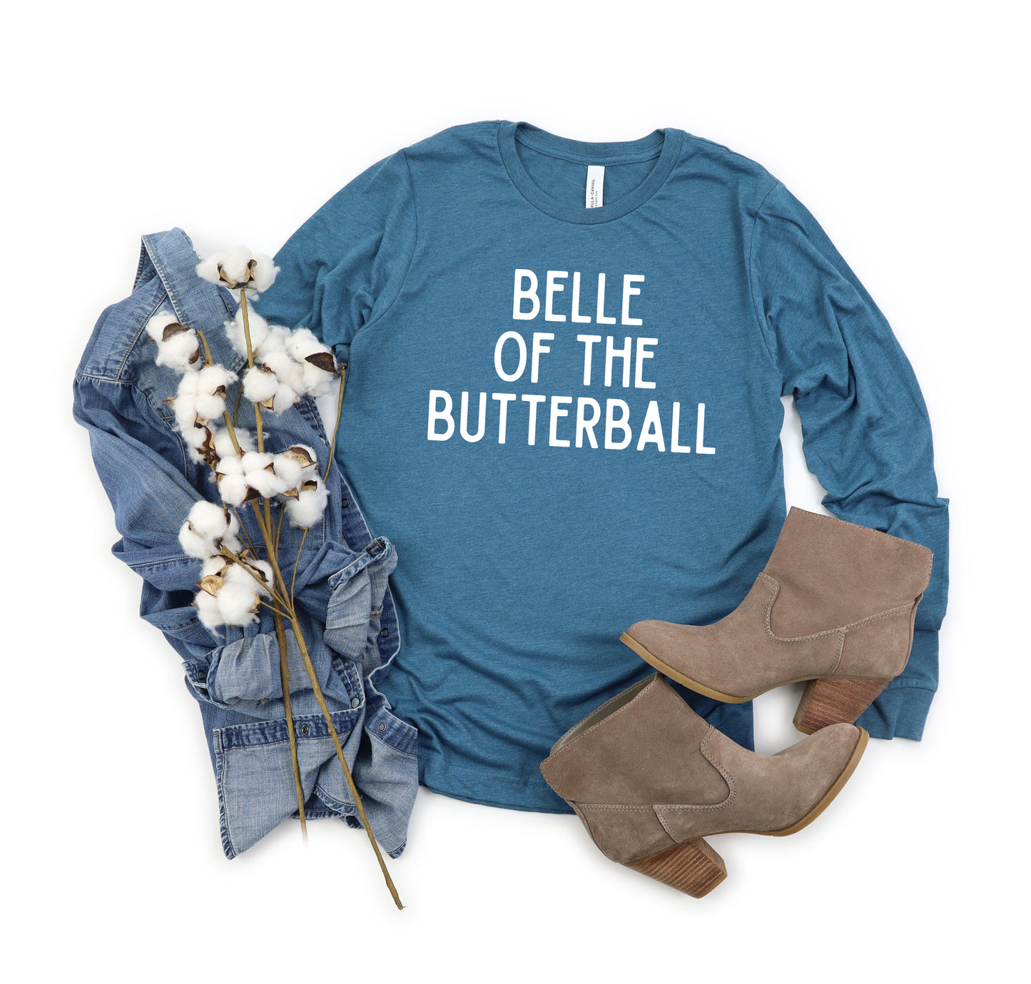Belle Of The Butterball | Long Sleeve Graphic Tee