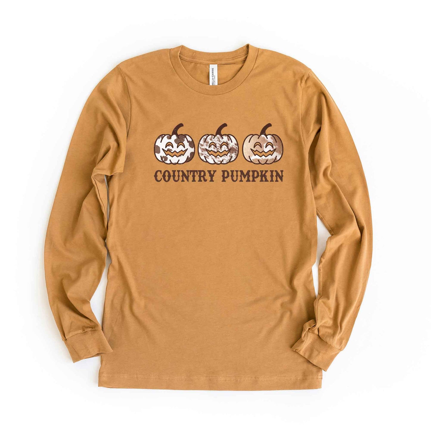 Country Pumpkin | Long Sleeve Crew Neck