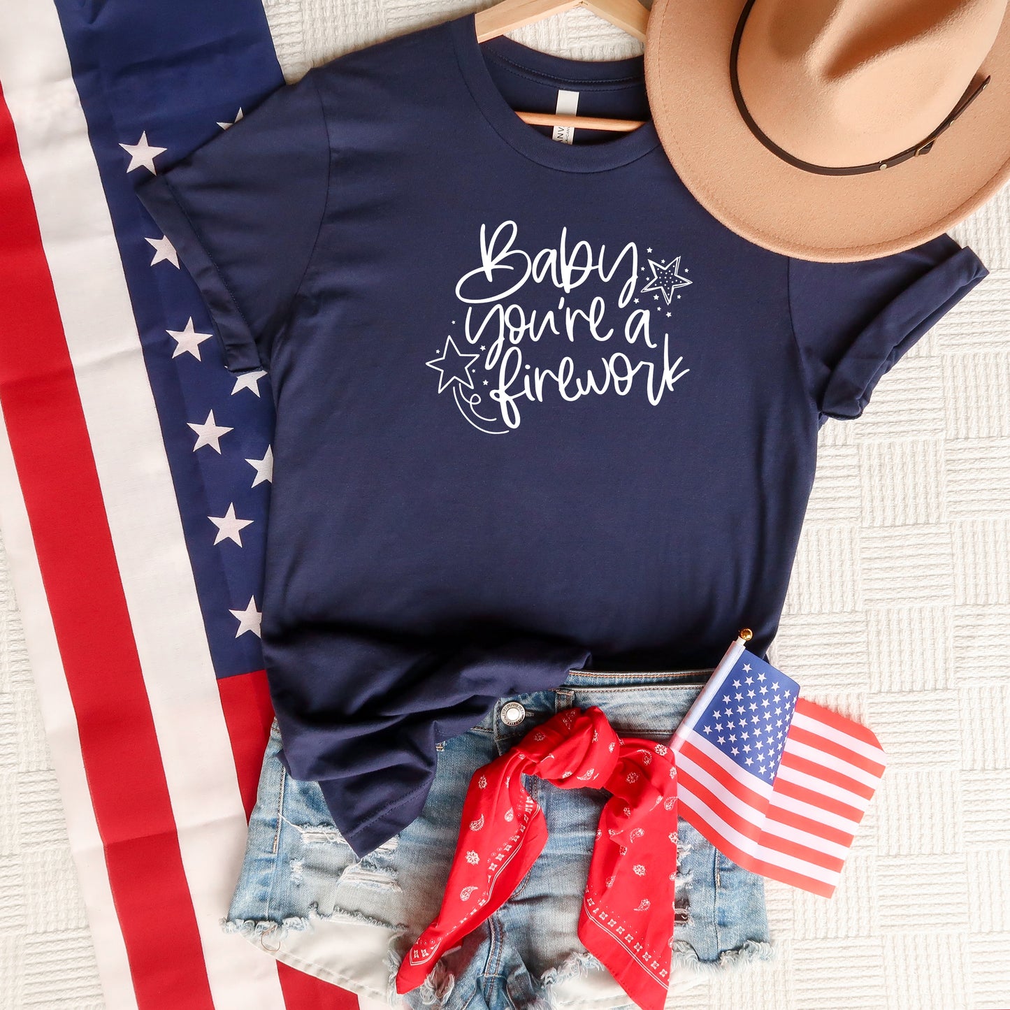 Baby You're A Firework | Short Sleeve Graphic Tee