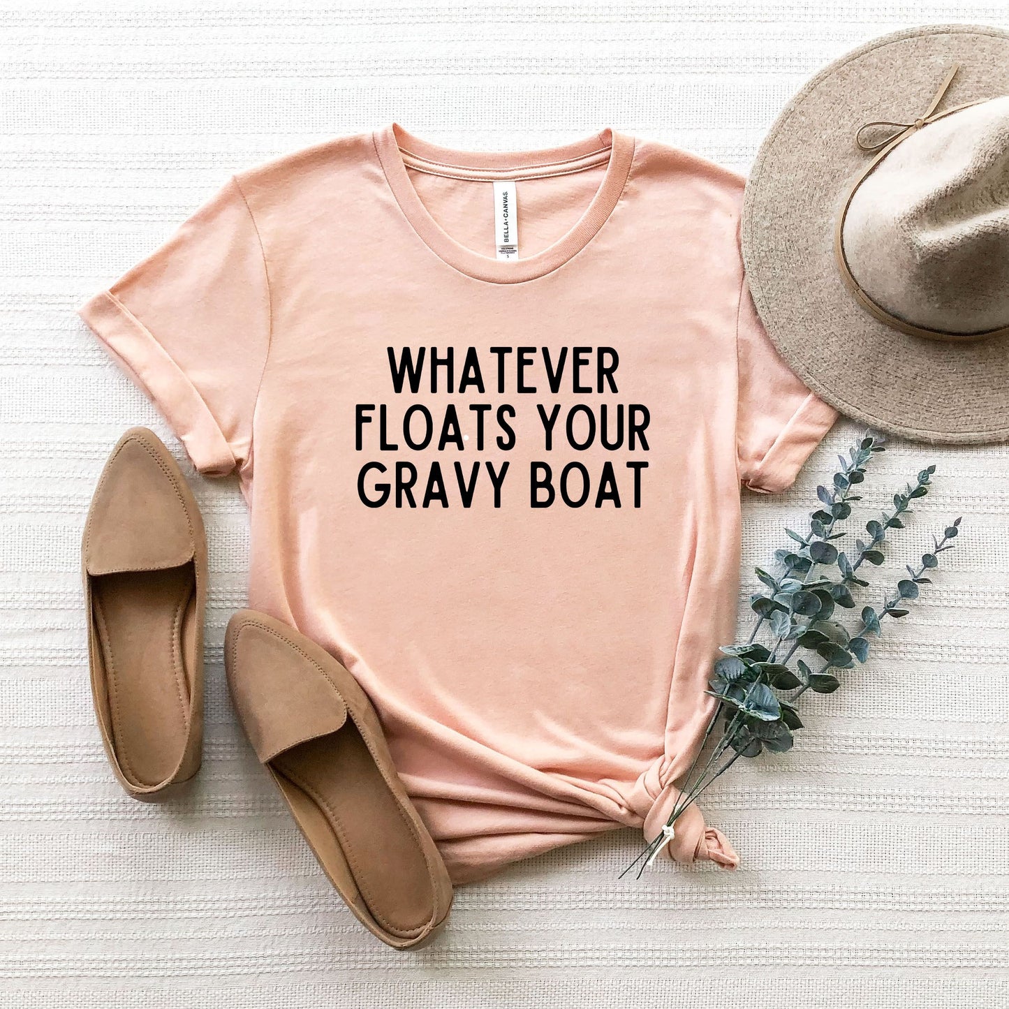 Whatever Floats Your Gravy Boat | Short Sleeve Graphic Tee
