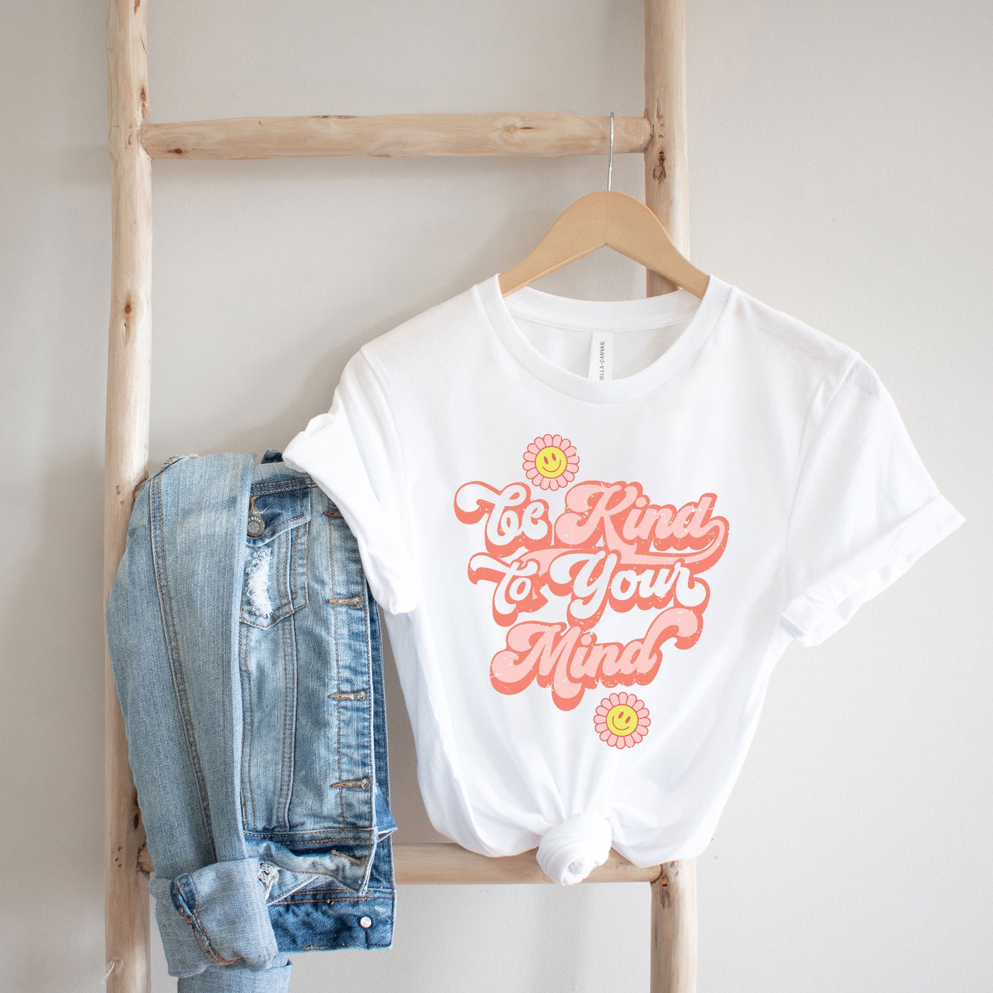 Be Kind To Your Mind Retro | Short Sleeve Graphic Tee
