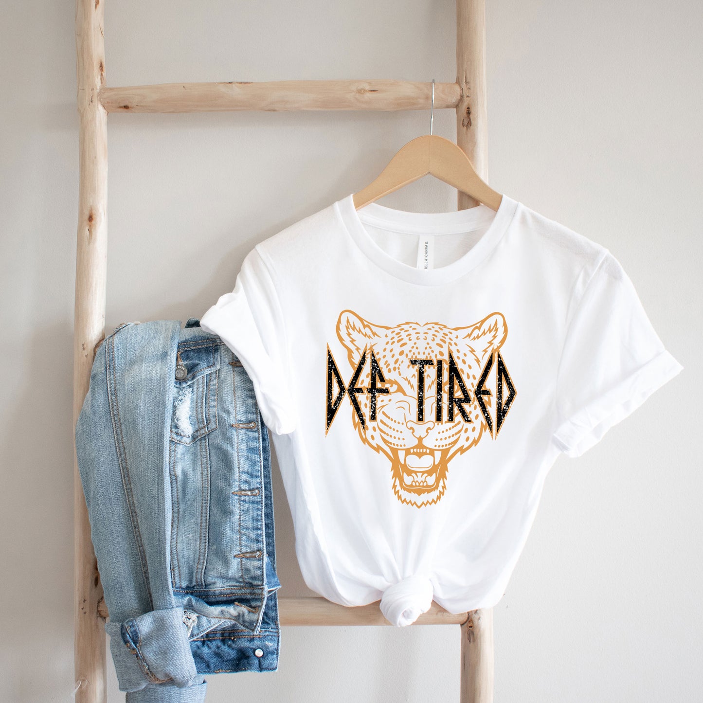 Def Tired Cheetah | Short Sleeve Graphic Tee